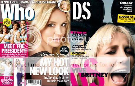 Britney na capa da revista Who e DS Le Magazine Capsmagzines