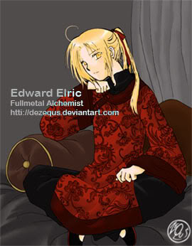 the image collections of Fullmetal Alchemist - Page 2 FMA__Chinese_costume_by_dezequs