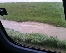 Pictures of the flood at my place Ditch1