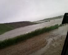 Pictures of the flood at my place Ditch3