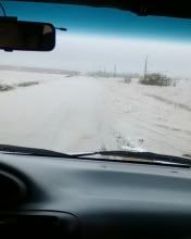 Pictures of the flood at my place Road3