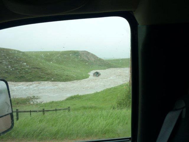 Pictures of the flood at my place Washout-1