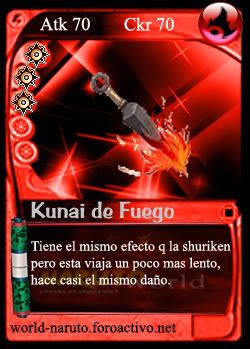 Ya estan algunas de las tarjetas Kunaifueg