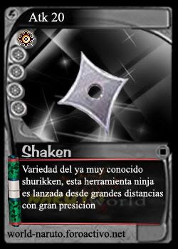 Ya estan algunas de las tarjetas Shakken