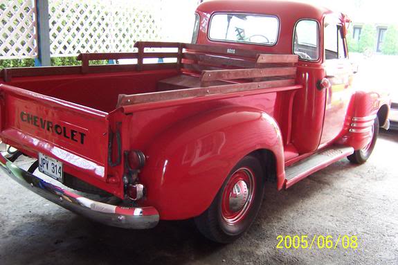 Plusieurs photos : Camionnettes Chevrolet ...de 1947 à 1953 1606021_3_full