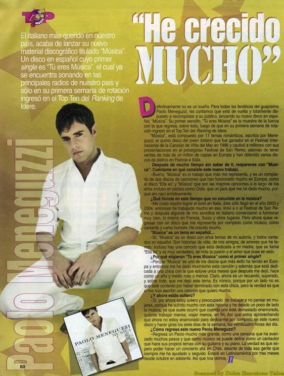 Paolo Meneguzzi en Revista Miss 17 PaoloMiss17