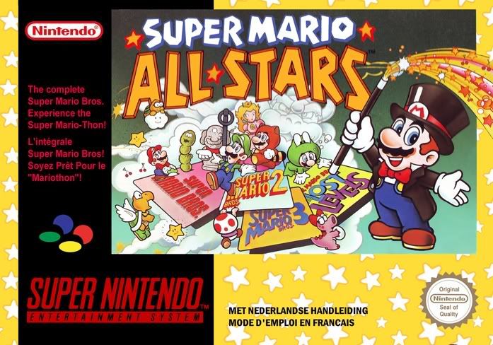 super mario bros SUPERMARIOALLSTARS