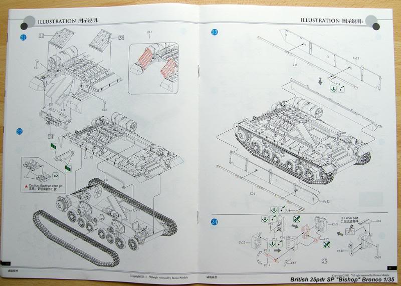 British 25pdr SP "Bishop" Bronco Ref 35077 Ech 1/35 British25pdrSPBishopBronco011