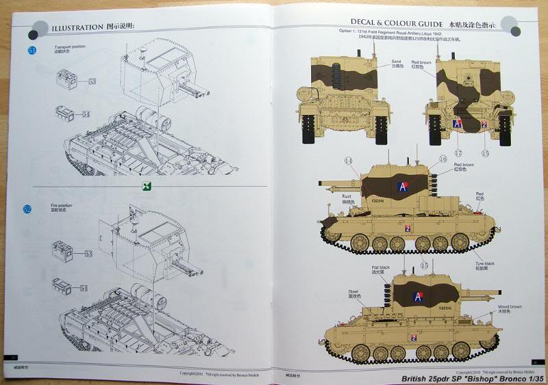 British 25pdr SP "Bishop" Bronco Ref 35077 Ech 1/35 British25pdrSPBishopBronco017