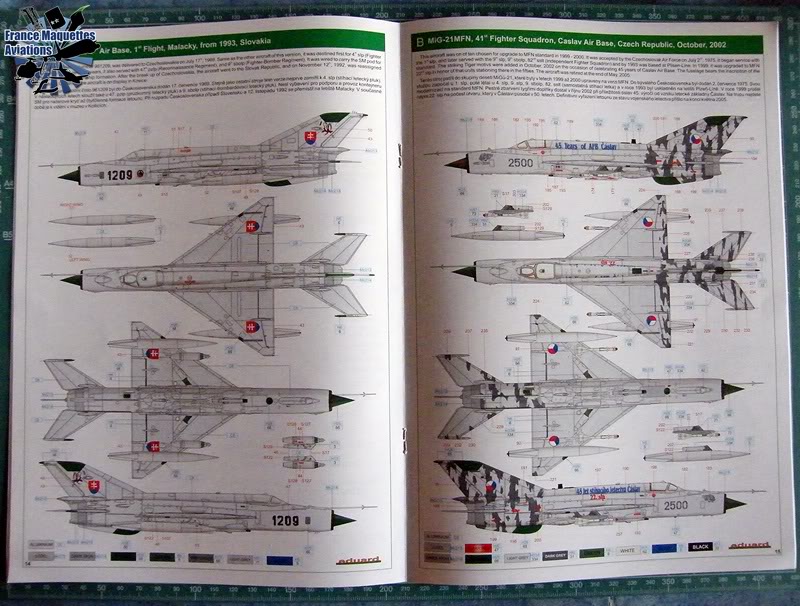 [Revue de kit] - Eduard - MIG-21 MF "In Czechoslovak" Ref 1158 Mig21MFeditionlimiteChcoslovaquieRef11580005