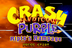 Roms de GBA por Rapidshare parte 1 CrashBandicootPurpleRiptosRampage