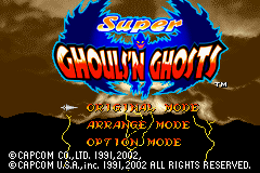 Roms de GBA por Rapidshare parte 3 SuperGhoulsNGhosts