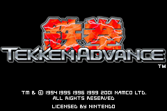 Roms de GBA por Rapidshare parte 3 TekkenAdvance