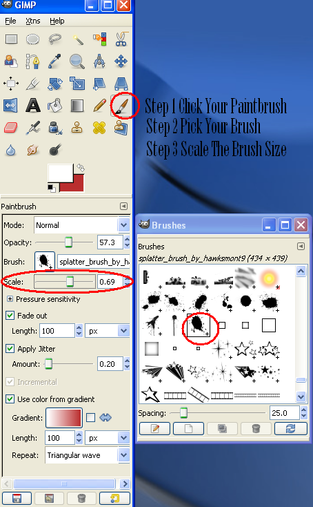 GIMP Tutorial Archive ResizeBrush