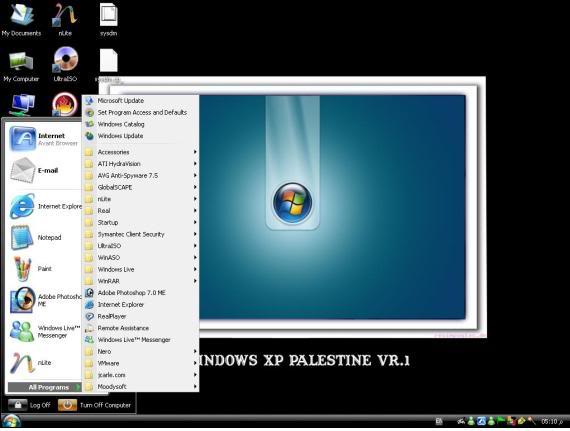 Windows XP Palestine v1.2 2007 9-5