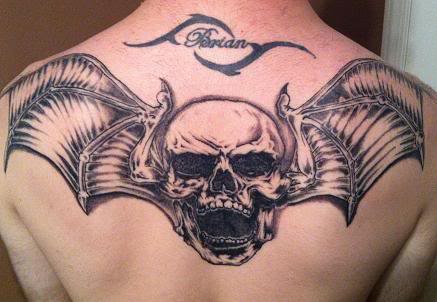 Deathbat Tattoo's DeathbatTat2small