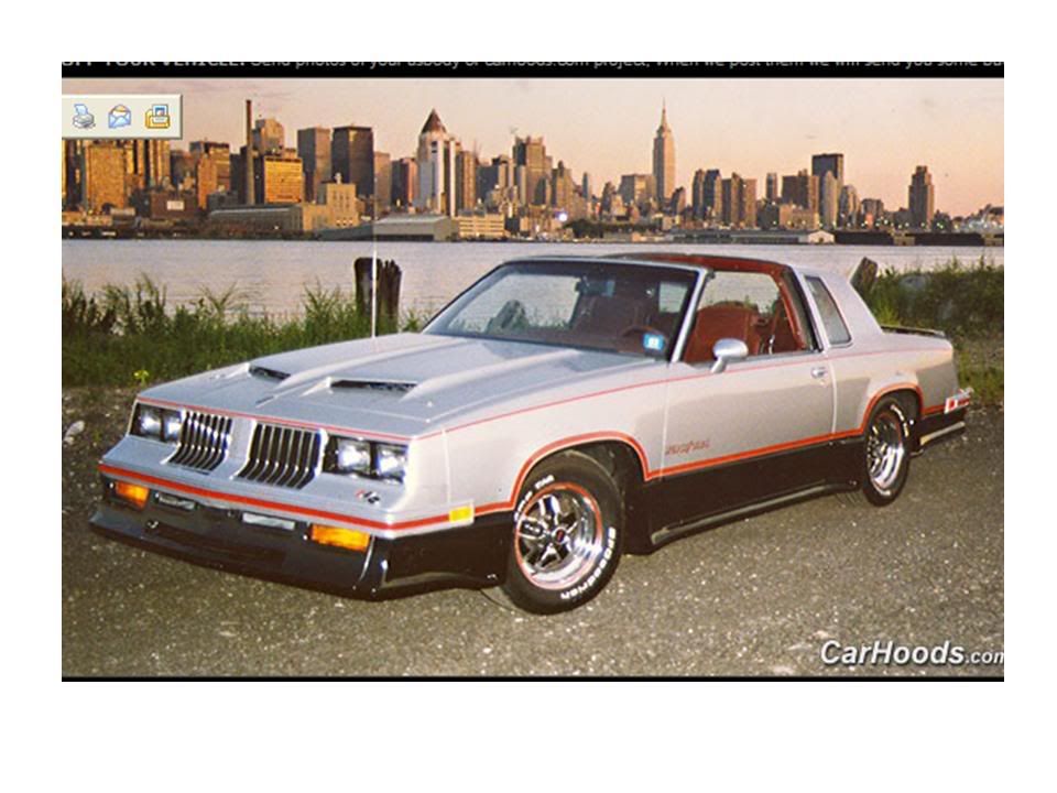 1987 Olds Cutlass Cuttyhood