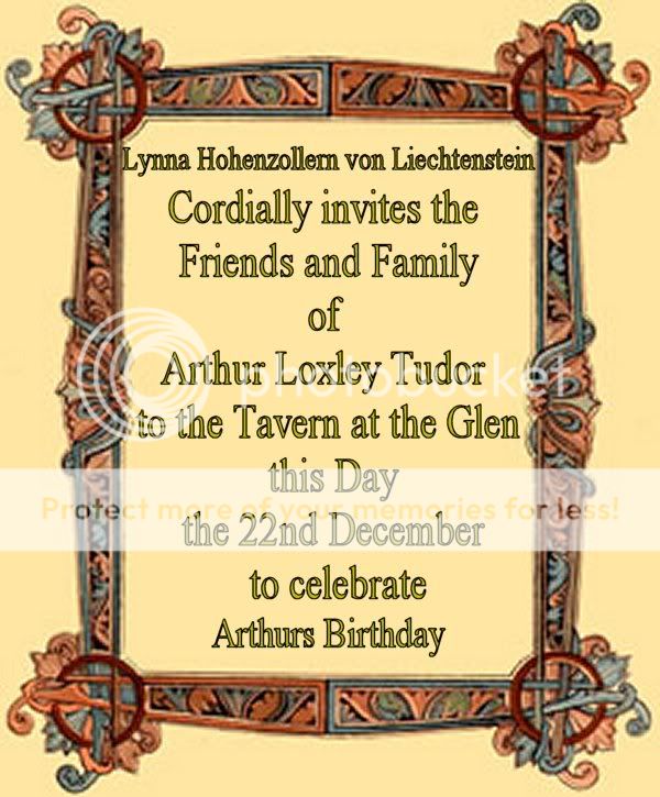 [RP] Arthur's Birthday Bash Bdayinvite