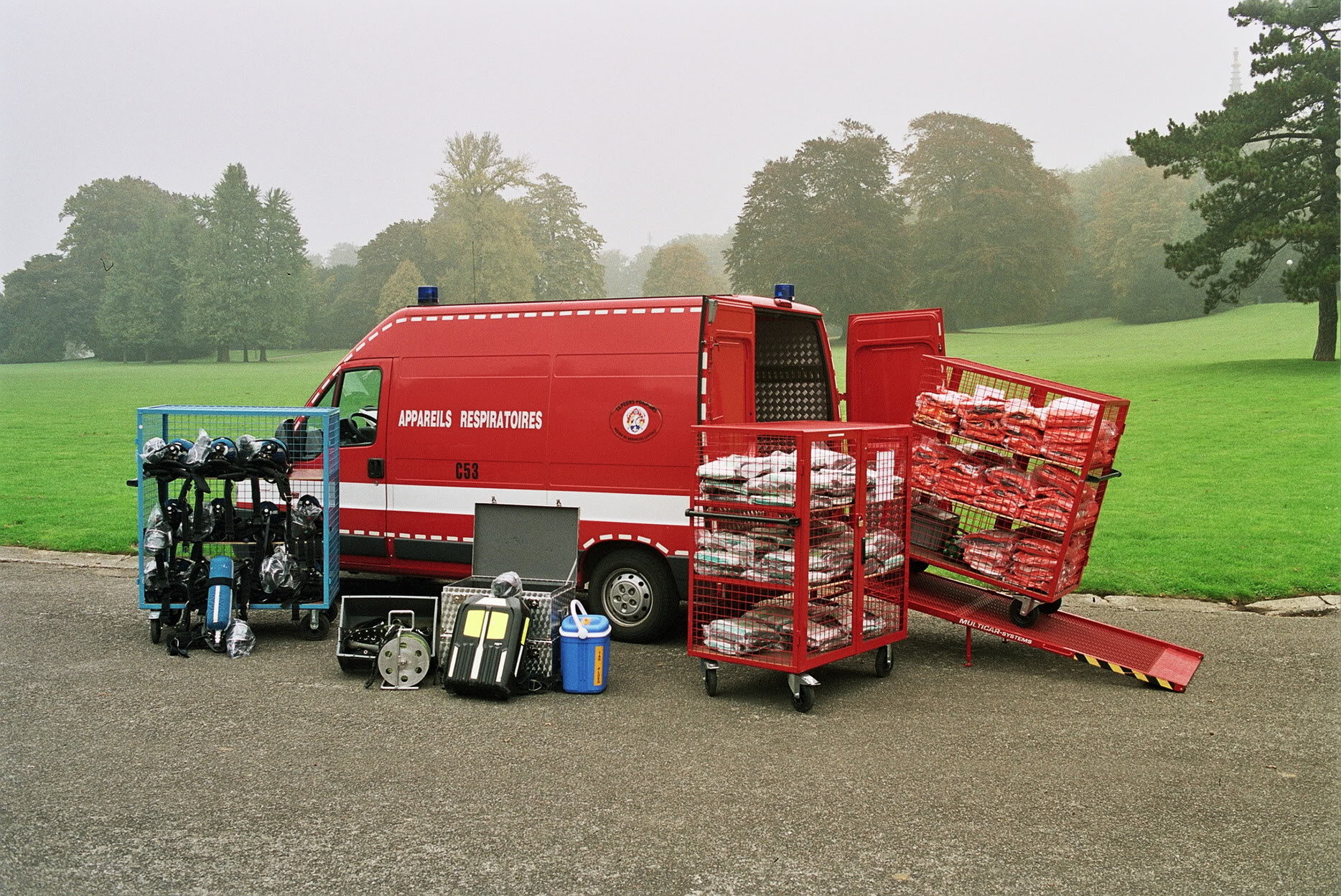 Le camion masque des pompiers de Bruxelles __2_0001