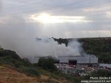 Incendie impressionnant au centre de tri des déchets de Mont-Saint-Guibert (13/09/2018 + photos) Th_DSC08127