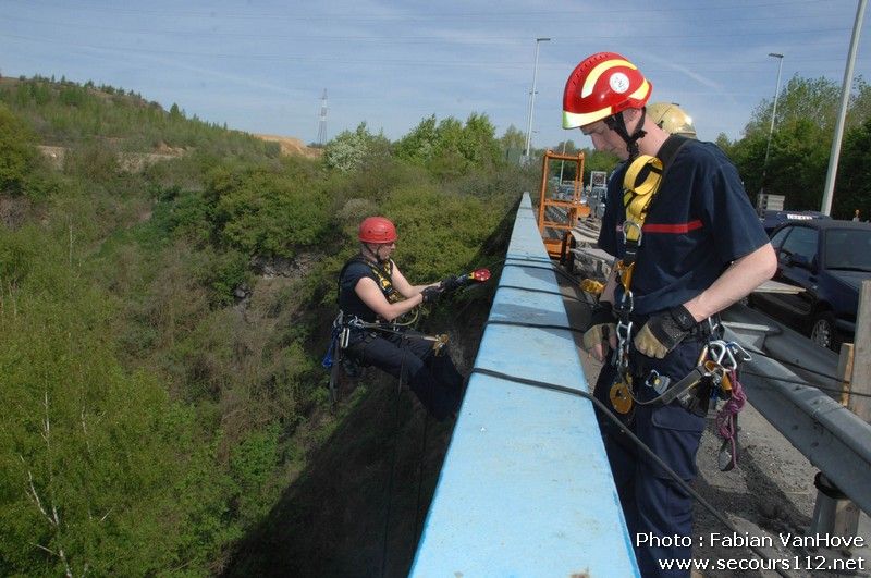 NYF911 - Exercice GRIMP des pompiers de Charleroi (29/04/2010 + photos) G