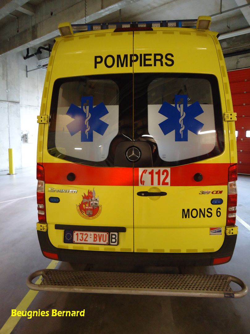 CRSM : Nouvelle ambulance Mons601-10-10001