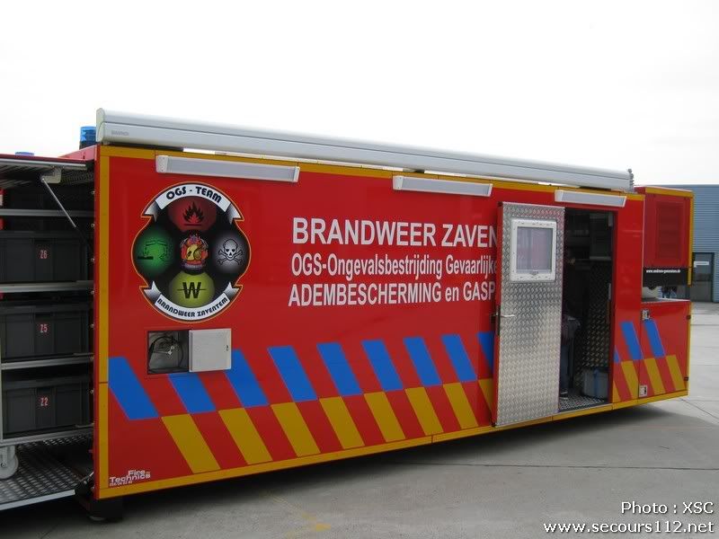 Brandweer Zaventem : Container OGS, GasPack & Adembeschermin Zaventem592_tn