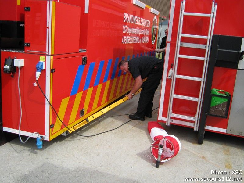 Brandweer Zaventem : Container OGS, GasPack & Adembeschermin Zaventem597_tn