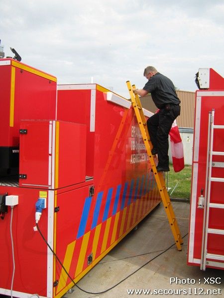 Brandweer Zaventem : Container OGS, GasPack & Adembeschermin Zaventem598_tn