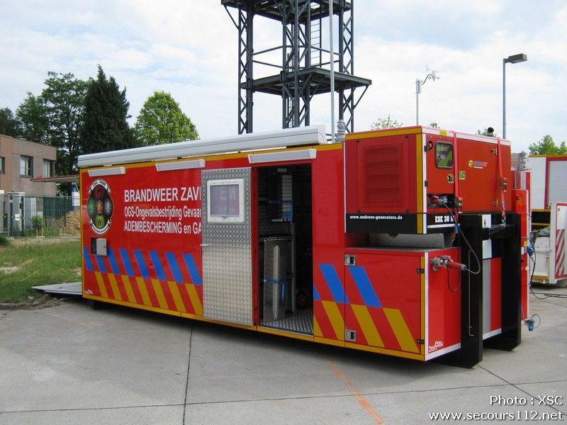 Brandweer Zaventem : Container OGS, GasPack & Adembeschermin Zaventem627_tn