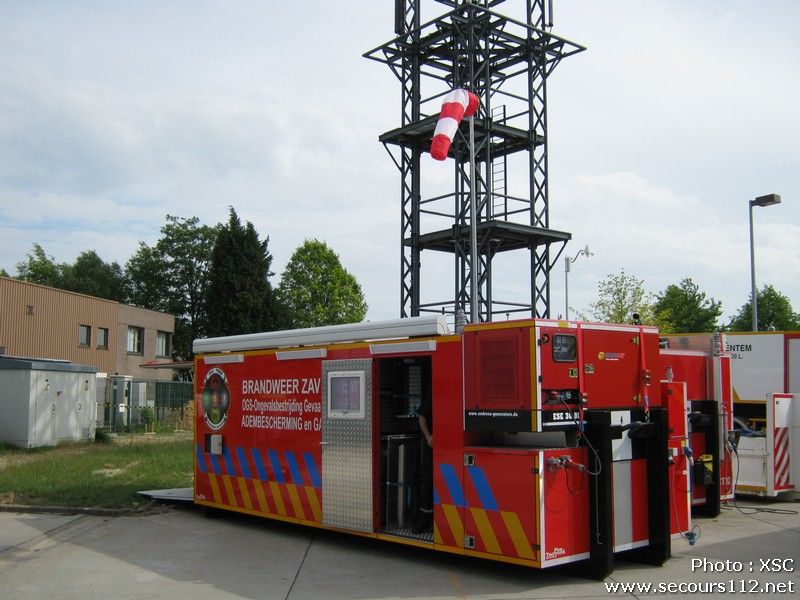 Brandweer Zaventem : Container OGS, GasPack & Adembeschermin Zaventem677_tn