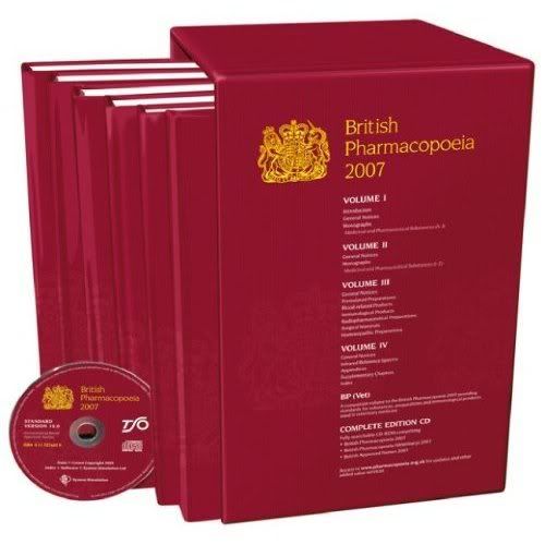 British Pharmacopedia 2007 ISO British