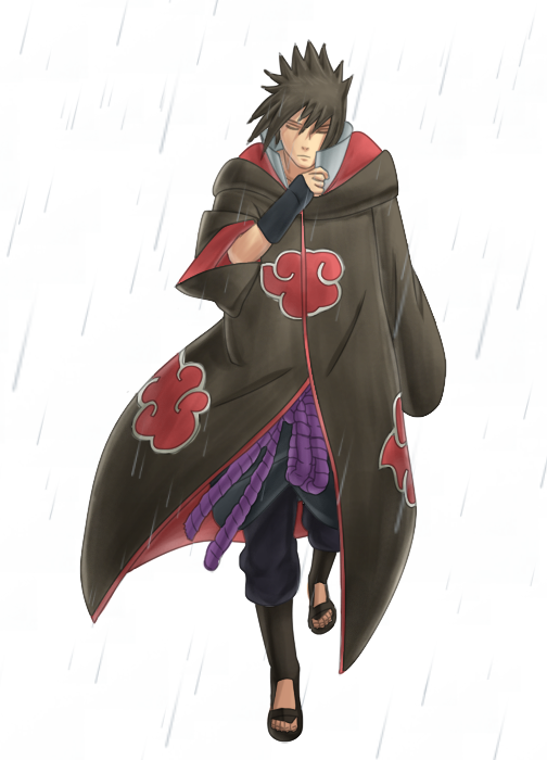 Carnet De Daiton Gouyuu 409___Sasuke_in_Akatsuki_Robe_by_KA