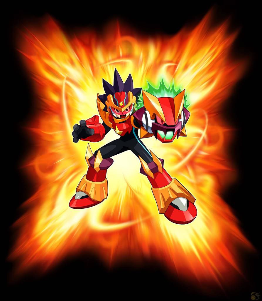 Megaman's Leo Form Rockman_fireleo