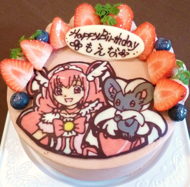 كيكات خاصة بالانمي Japanese-anime-manga-disney-birthday-cake-16