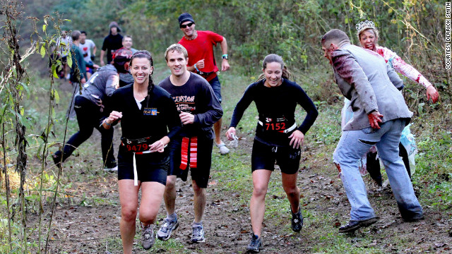 5K puts racers in the middle of a zombie apocalypse 120301064642-zombie-run-story-top