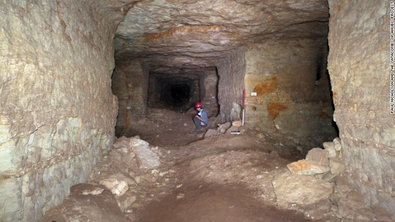 8 million mummified animals, mostly dogs, in catacombs at Eg 150620104951-burial-tunnels-exlarge-169