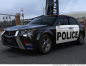 Best of Police Cars Carbon_motors_e7