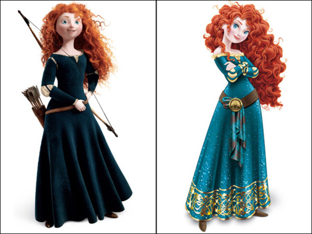 Merida Movies-princess-merida-before-after