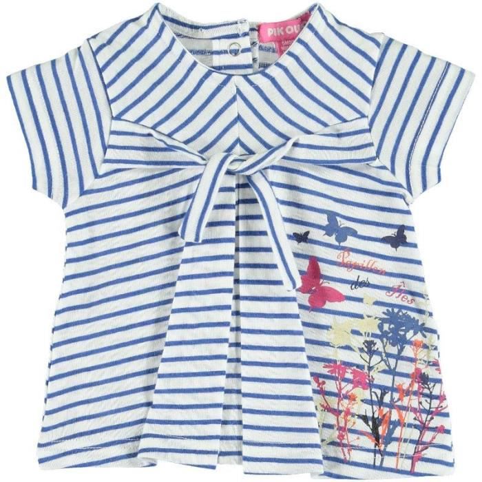 تيشرتات للأطفال2015 Pik-ouic-t-shirt-layette-fille