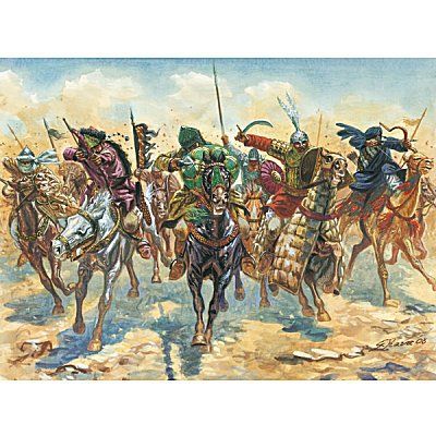 [Accepté] Abbassides Caliphate Guerriers-arabes-moyen-age