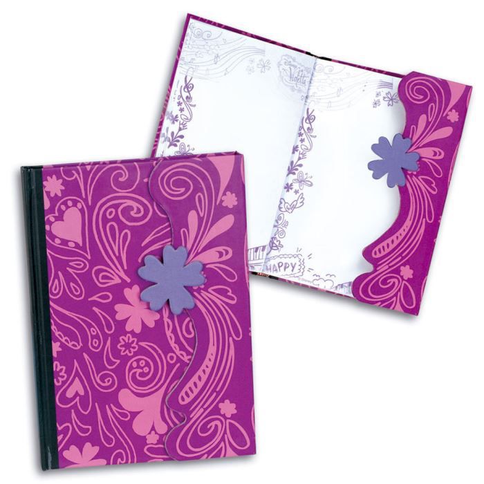 Mon journal  Violetta-cahier-journal-intime-violet-120-pages