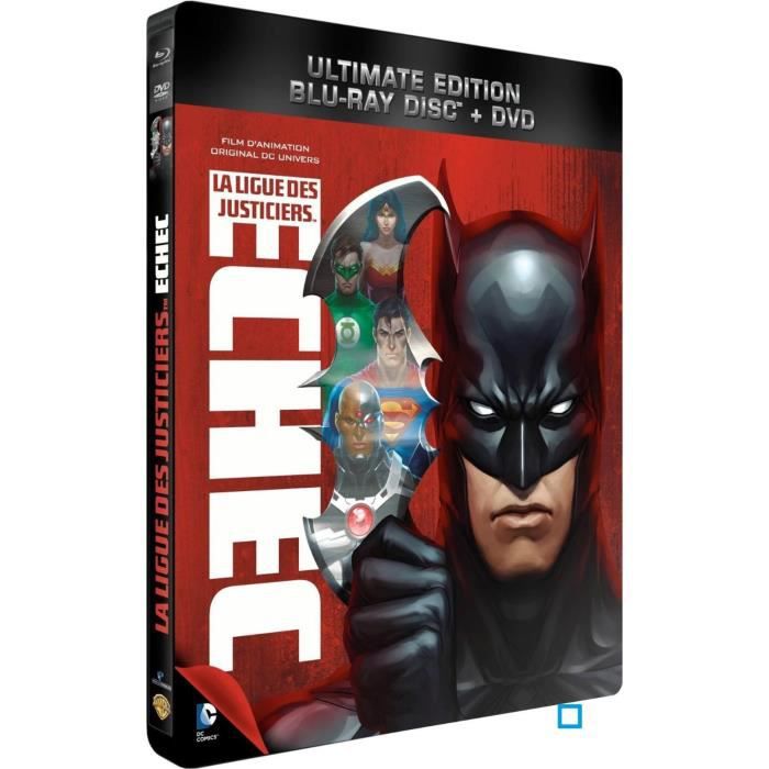 Collection DC Comics : Batman, Superman, Justice Ligue...  Blu-ray-la-ligue-des-justiciers-echec