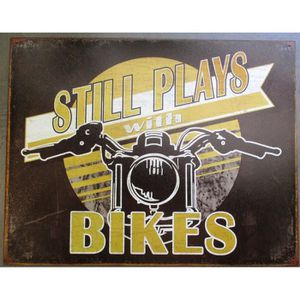 Deco plaques fer ou plaque emaillee  Plaque-publicitaire-still-play-with-bikes-deco-gar