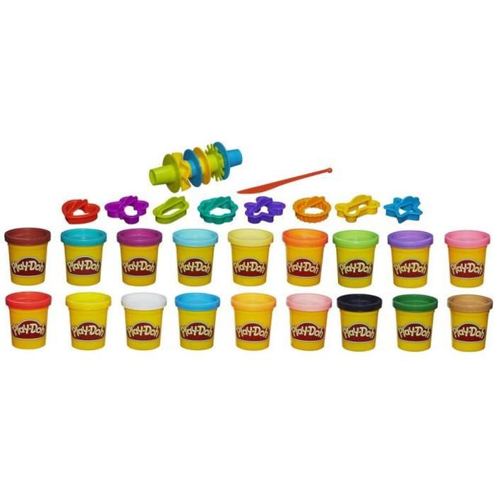 Session collage de coraux - Page 2 Play-doh-18-pots-de-pate-a-modeler