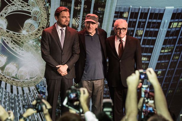 ¿Cuánto mide Leonardo DiCaprio? - Altura - Real height Leonardo-Di-Caprio-Robert-De-Niro-and-Martin-Scorsese