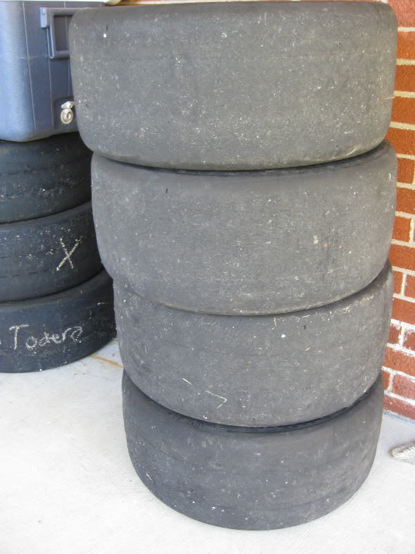 2 used 205 50 15 R888 Toyos and 4 Used 225 45 15 Hoosier R6 Tires FS Chicagoland 2011Tires088