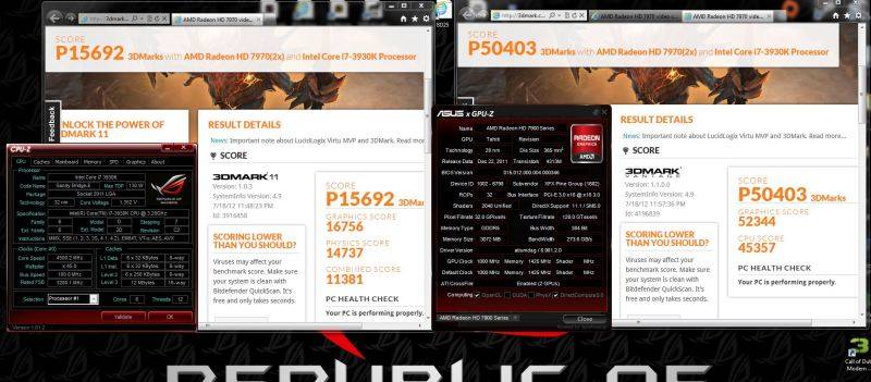 question sur la valeur ajouter de L'Overclocking? 3dmarkOCresults