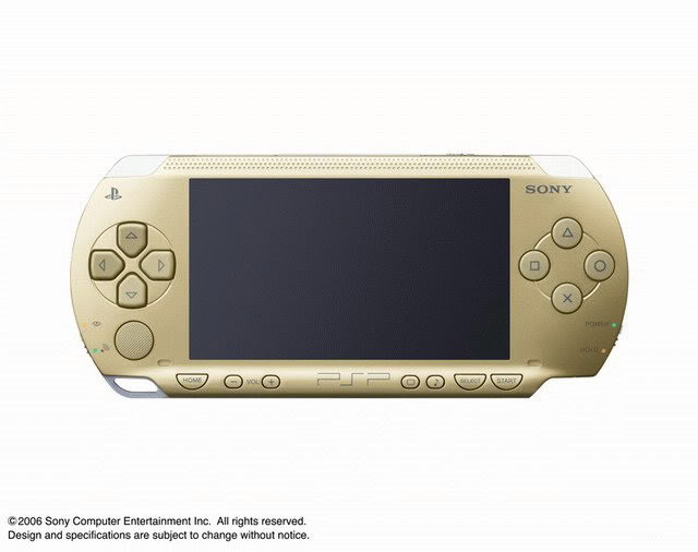 [High Tech] Sony annonce la PSP « Champagne Gold » Psp1001