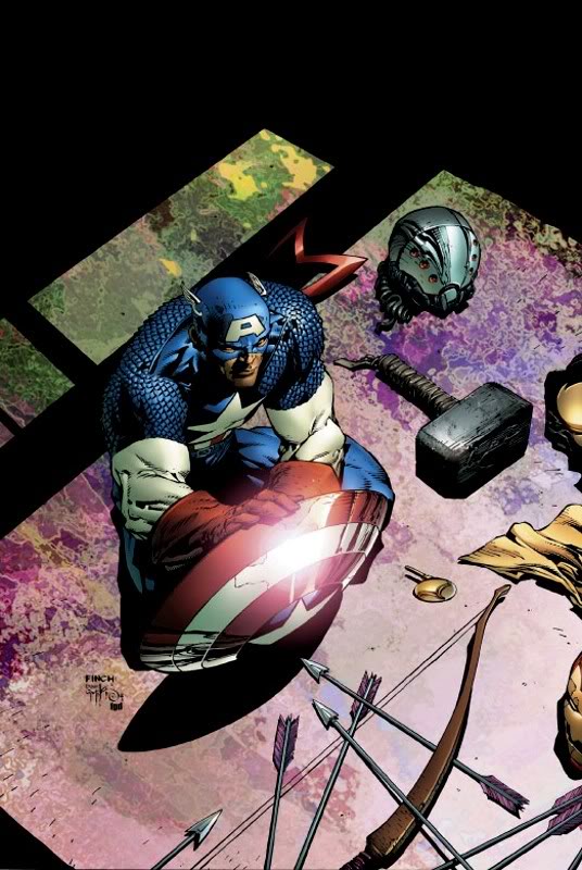 Captain America (topic consacré), tous les Cap América Avengersdissassembled005